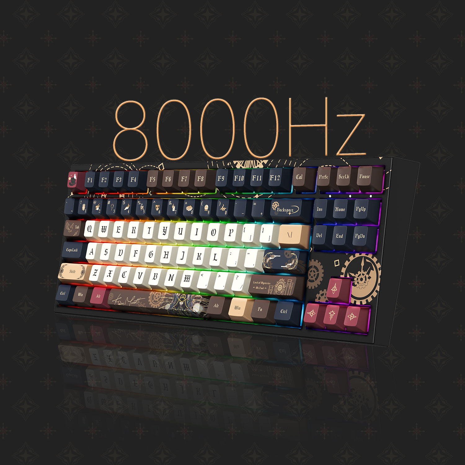 Akko Lord of the Mysteries Wir - Gaming Keyboard Hot Swappable review and price