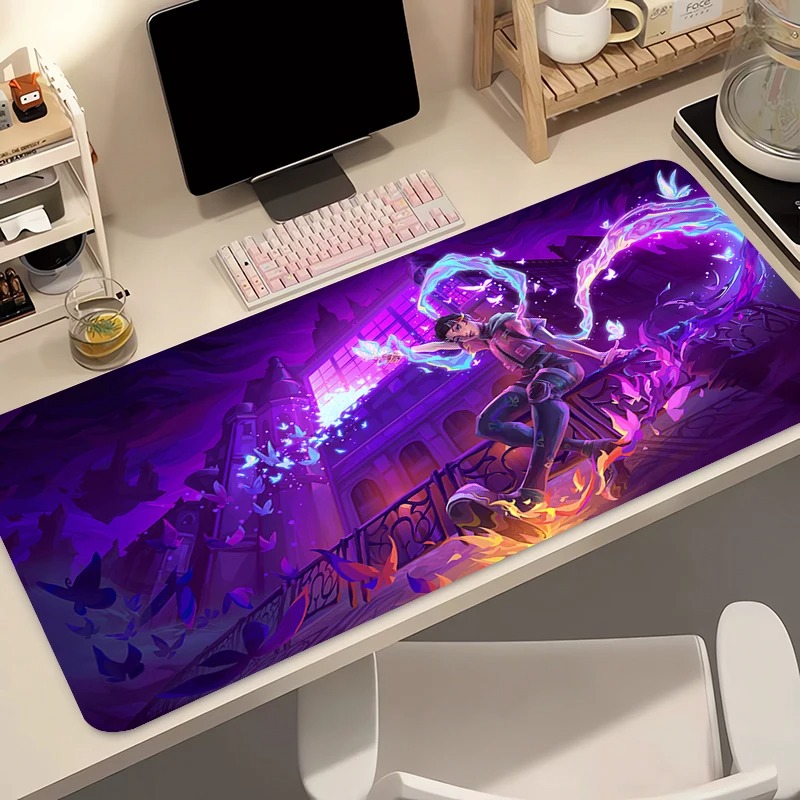 Mouse Pad Gamer Computer Anime - Gaming Keyboard Nearby review and price