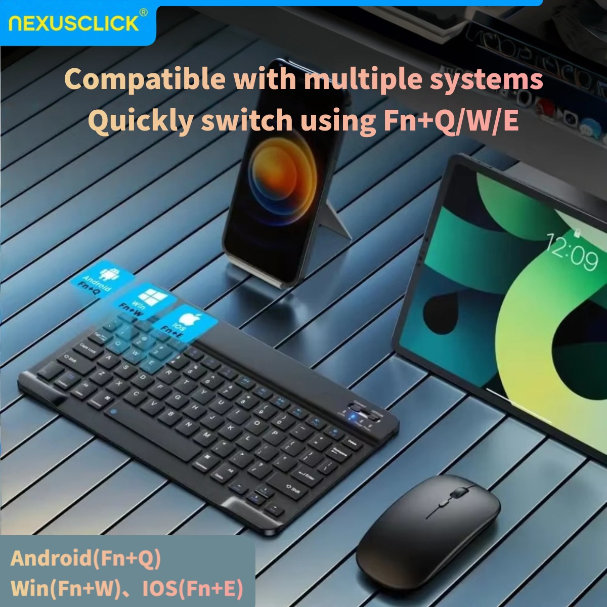NexusClick Wireless Bluetooth  - Gaming Keyboard Mini review and price